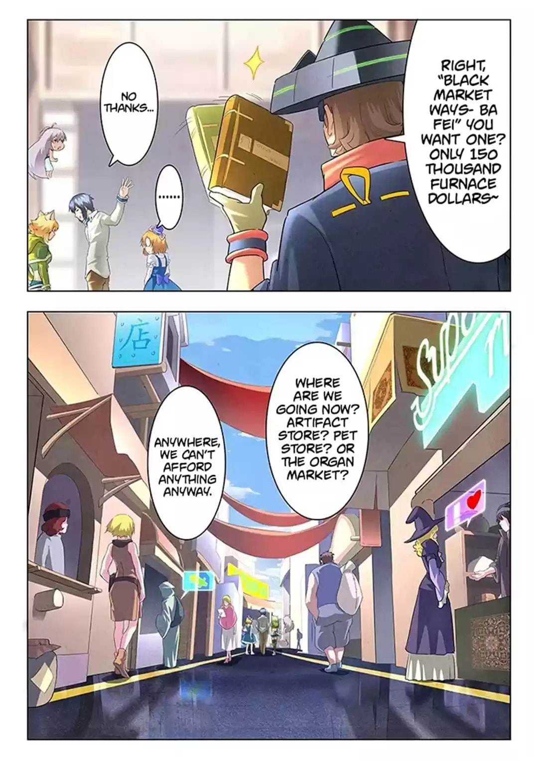 Read The Last Summoner (Colored) chapter 123 image 2 on Lezhin