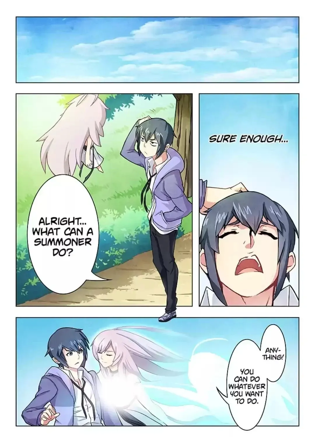 Read The Last Summoner (Colored) chapter 8 image 5 on Lezhin