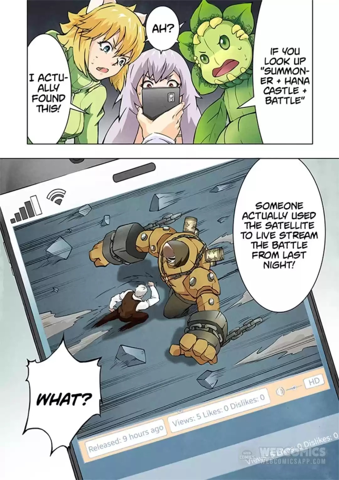 Read The Last Summoner chapter 45 image 8 on Lezhin