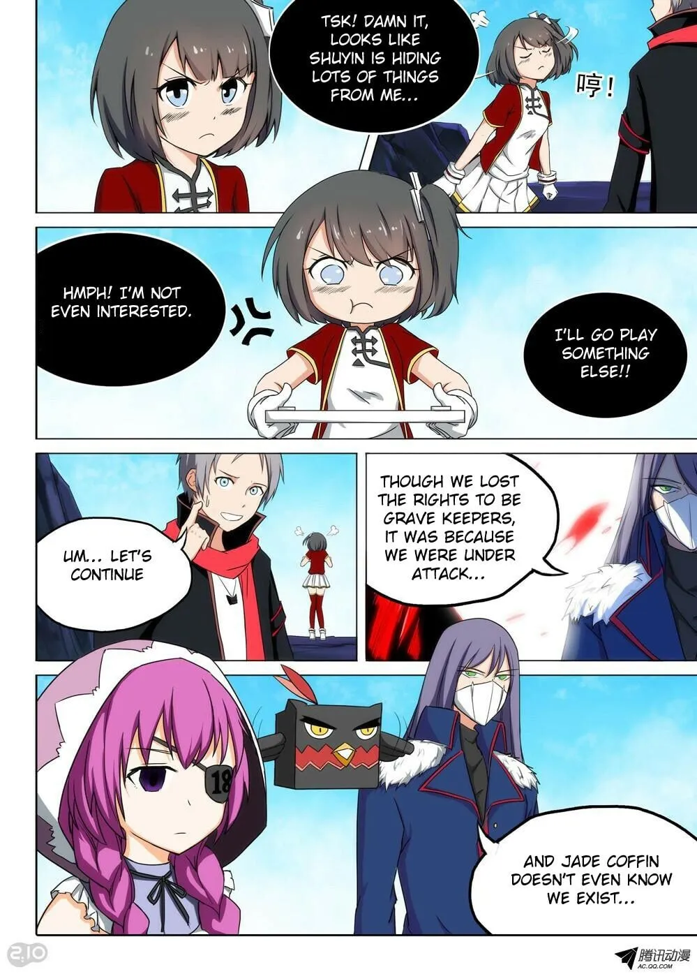 Read The Last Tomb Keeper chapter 112 image 4 on Lezhin