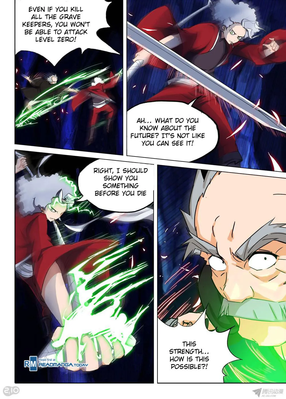 Read The Last Tomb Keeper chapter 133 image 3 on Lezhin