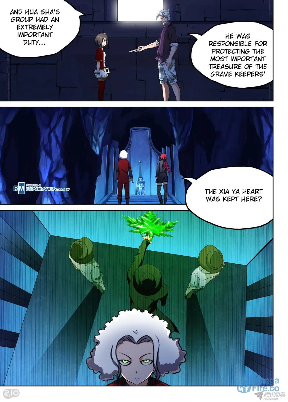Read The Last Tomb Keeper chapter 135 image 8 on Lezhin