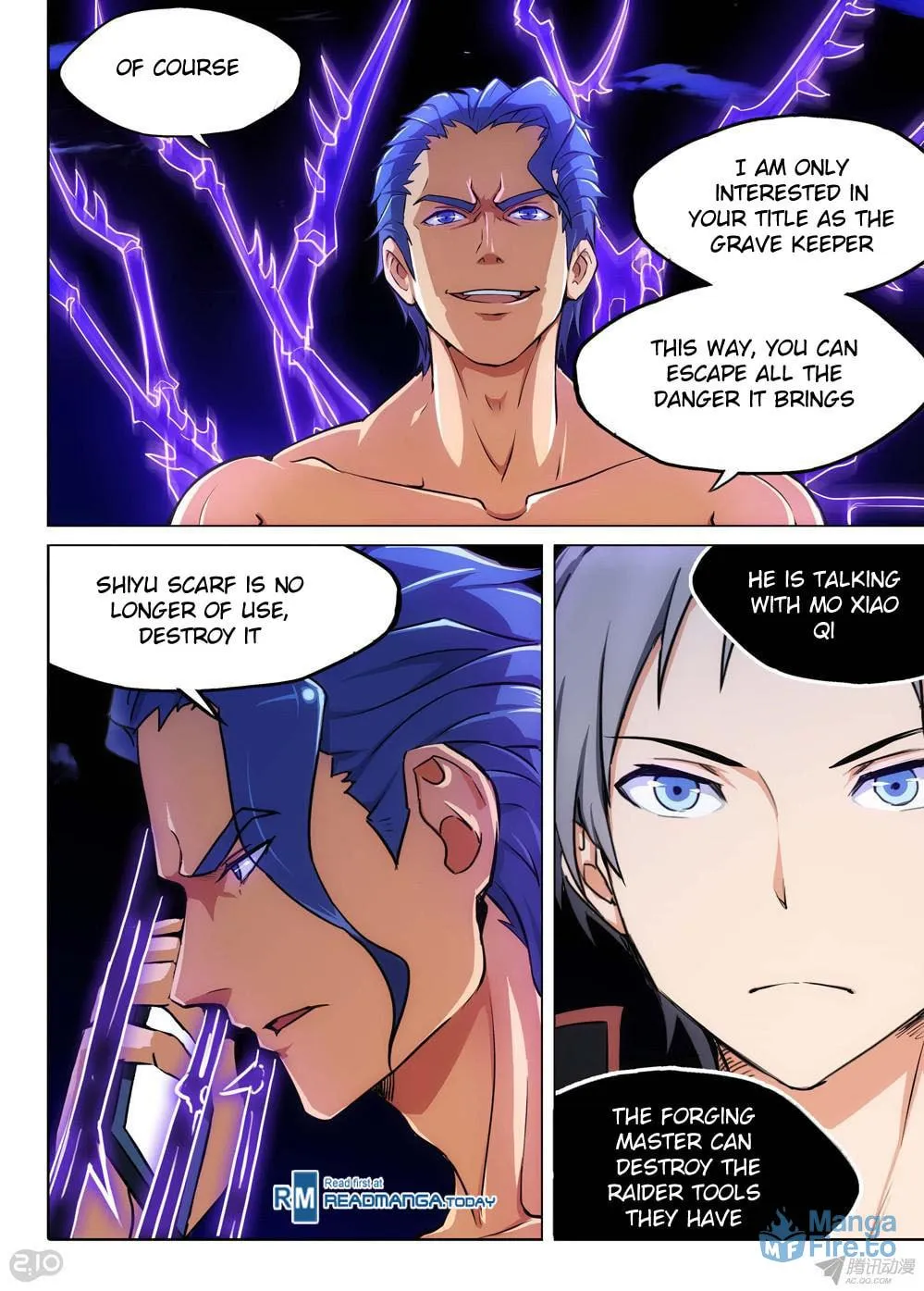 Read The Last Tomb Keeper chapter 153 image 11 on Lezhin