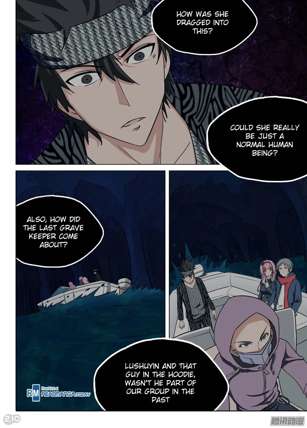 Read The Last Tomb Keeper chapter 183 image 3 on Lezhin