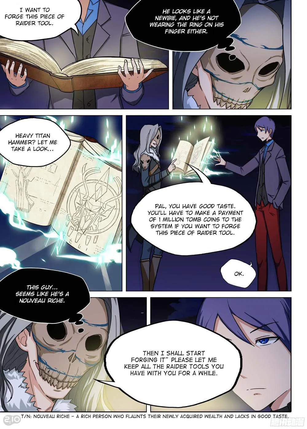 Read The Last Tomb Keeper chapter 198 image 4 on Lezhin