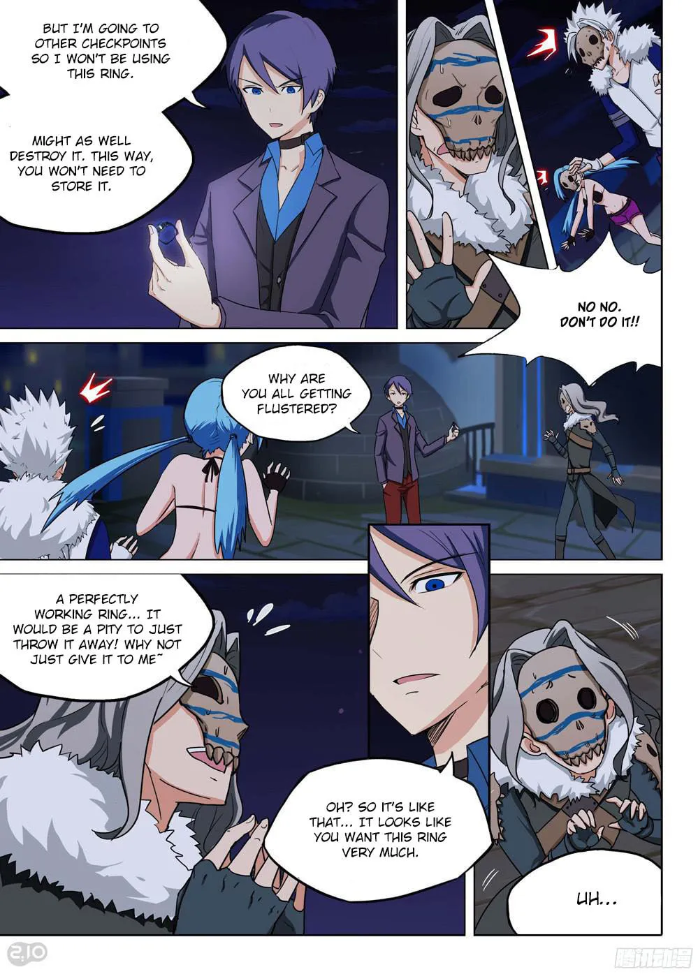 Read The Last Tomb Keeper chapter 198 image 6 on Lezhin