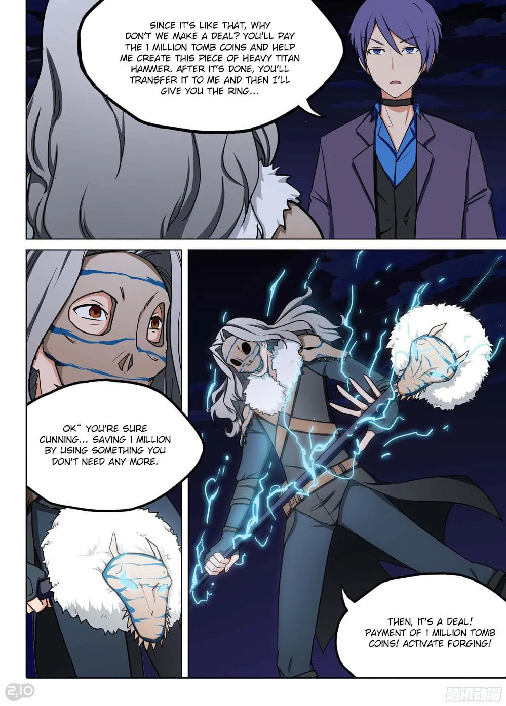 Read The Last Tomb Keeper chapter 198 image 7 on Lezhin