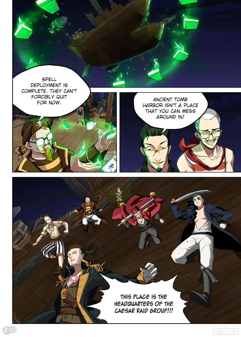 Read The Last Tomb Keeper chapter 199 image 13 on Lezhin