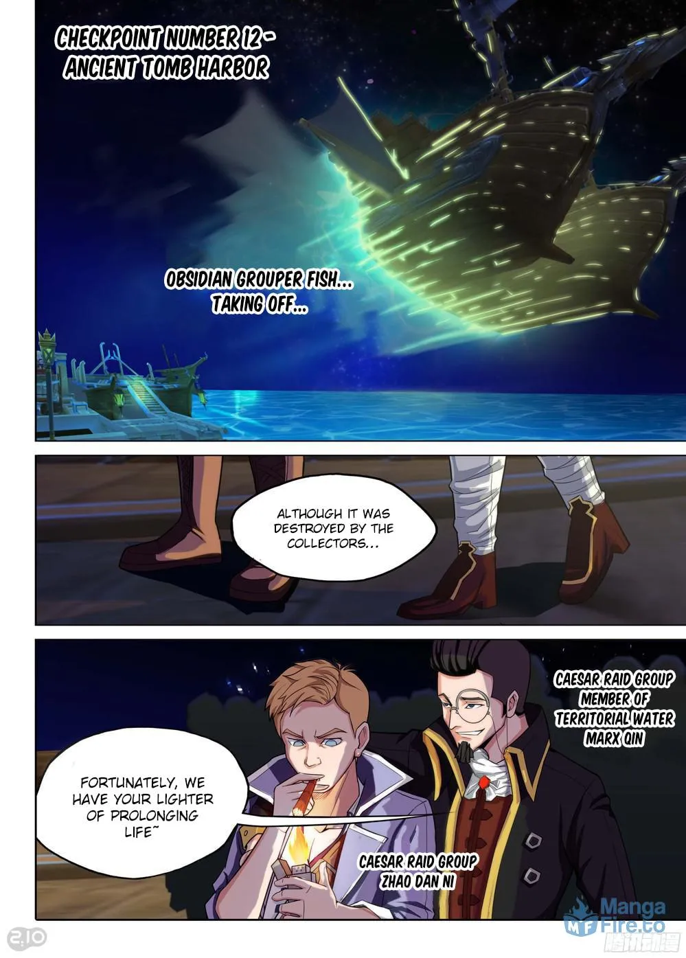 Read The Last Tomb Keeper chapter 199 image 5 on Lezhin
