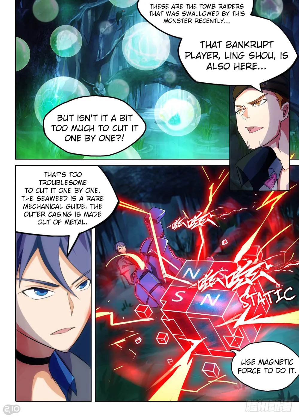 Read The Last Tomb Keeper chapter 203 image 3 on Lezhin