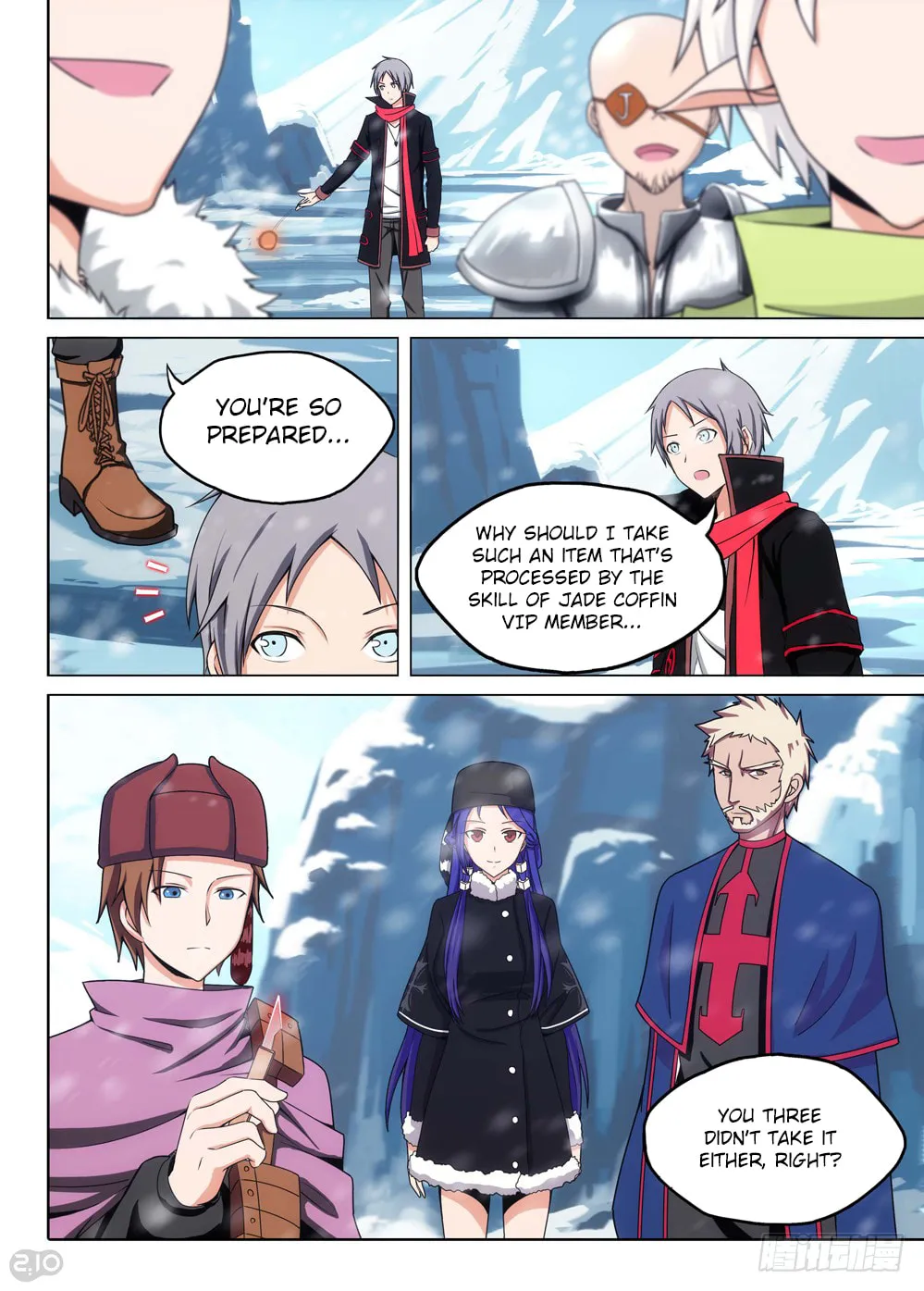 Read The Last Tomb Keeper chapter 204 image 12 on Lezhin