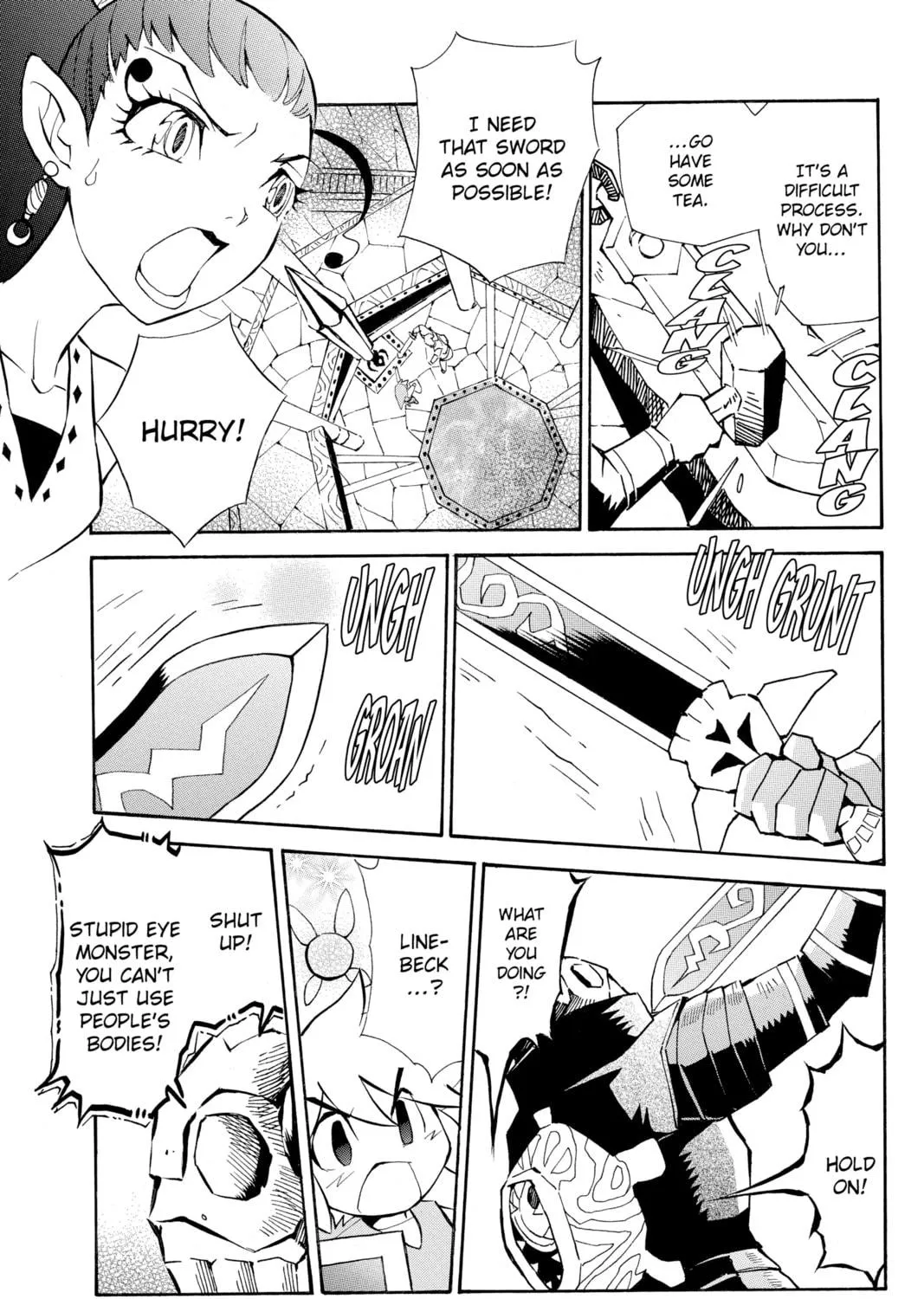 The Legend of Zelda: Phantom Hourglass Chapter 11 page 17 - 