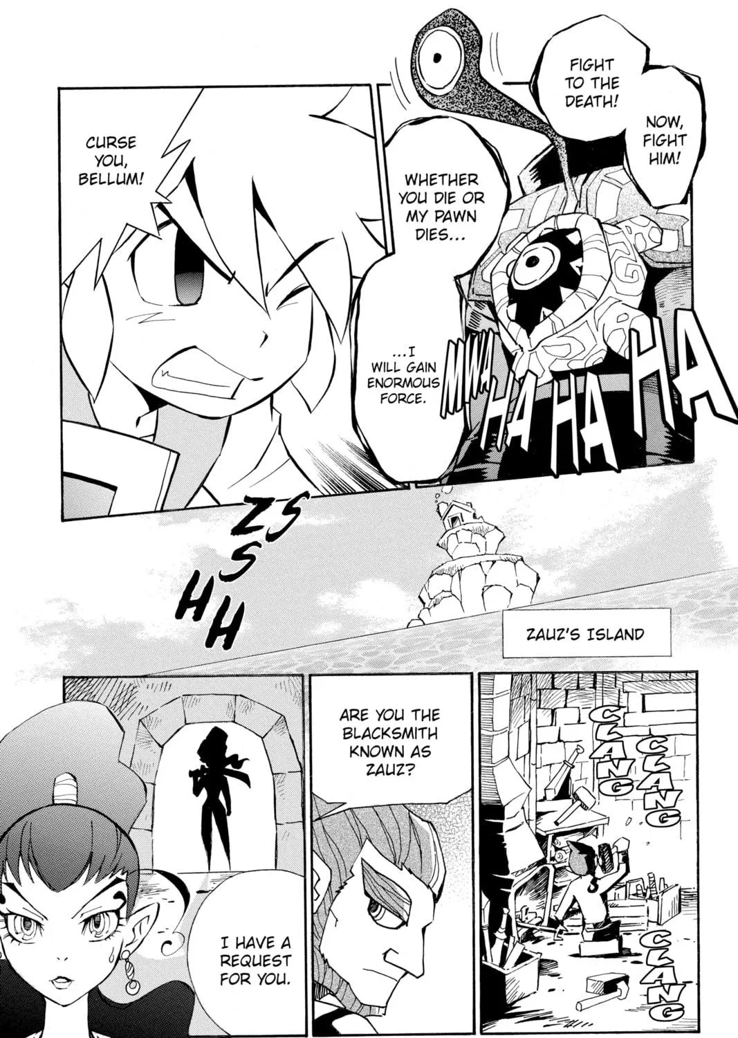 The Legend of Zelda: Phantom Hourglass Chapter 11 page 9 - 