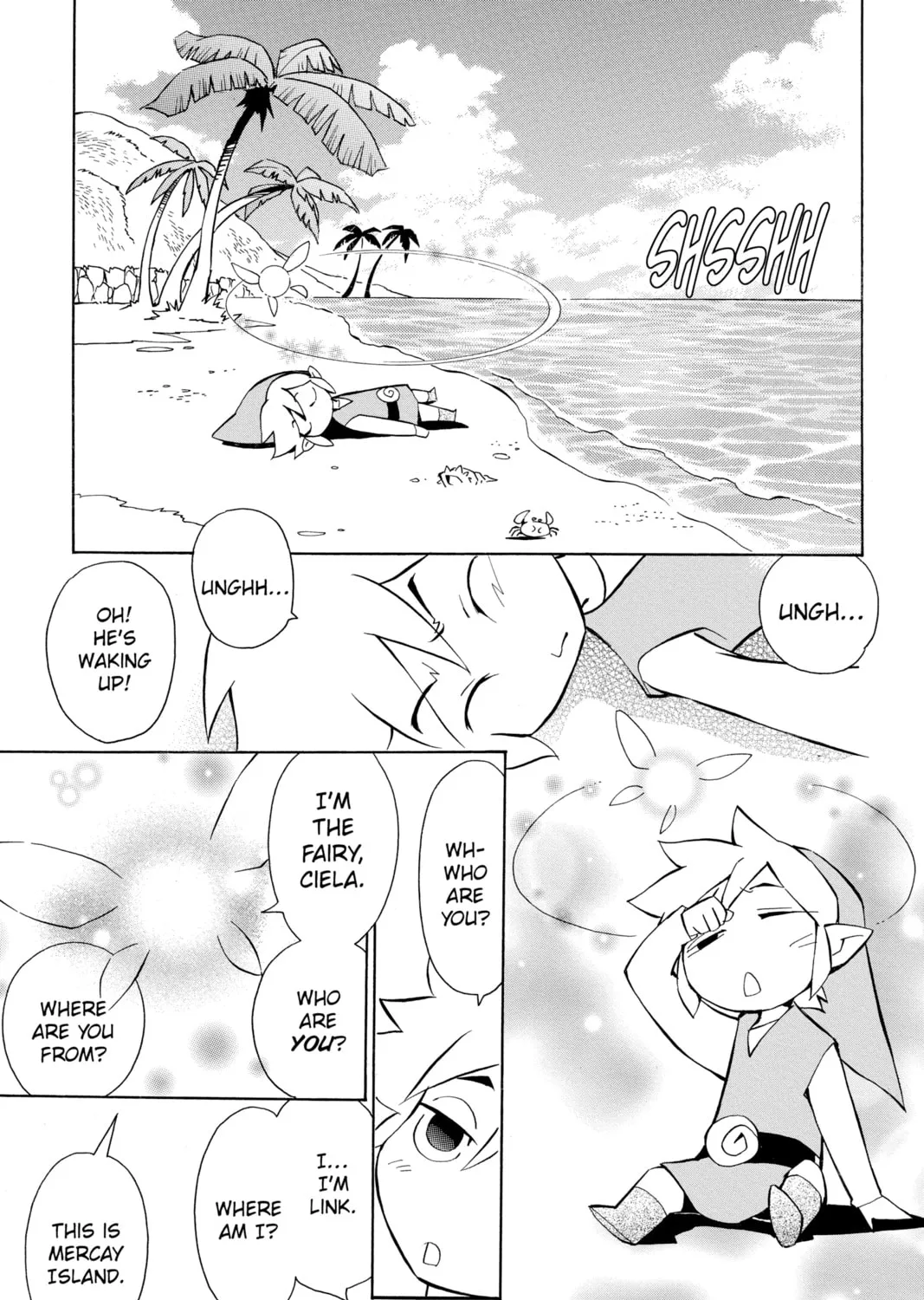 The Legend of Zelda: Phantom Hourglass Chapter 2 page 13 - 