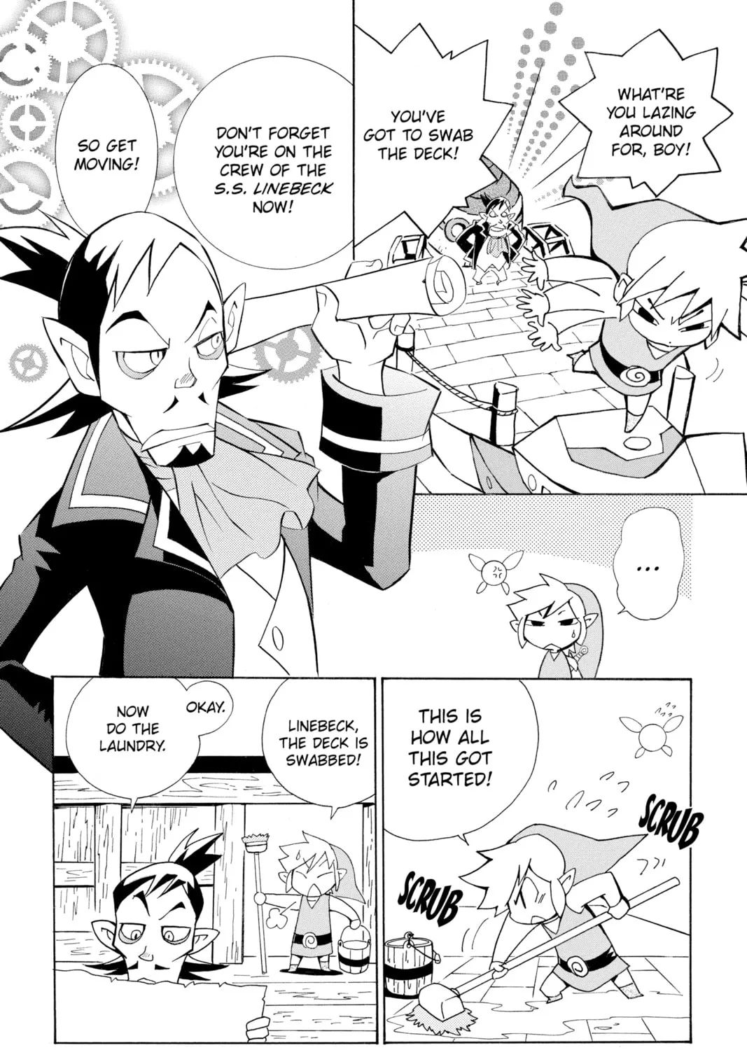 The Legend of Zelda: Phantom Hourglass Chapter 4 page 3 - 