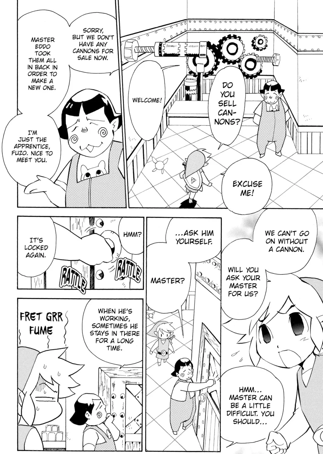 The Legend of Zelda: Phantom Hourglass Chapter 5 page 7 - 
