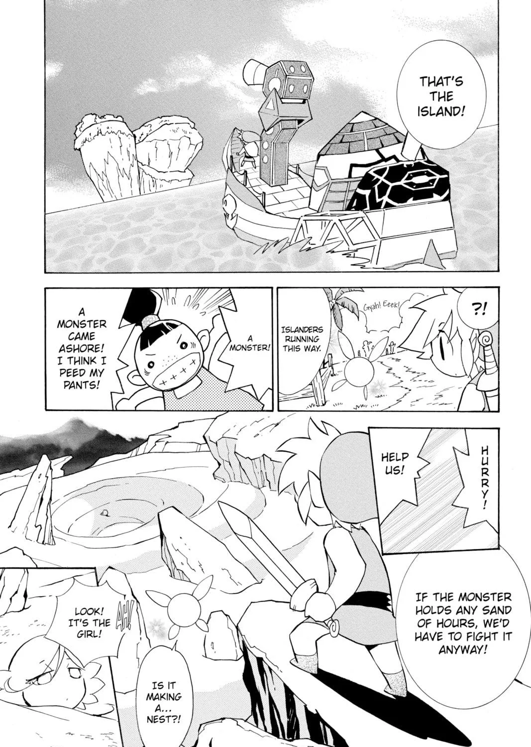 The Legend of Zelda: Phantom Hourglass Chapter 7 page 9 - 