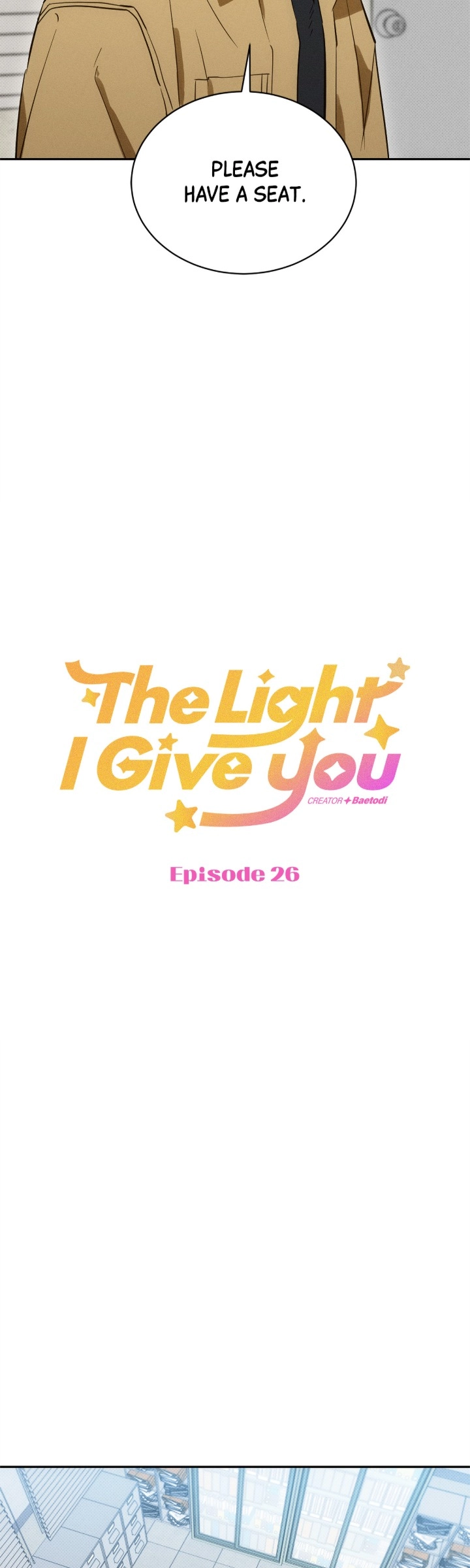 Read The Light I Give You chapter 26 image 3 on Lezhin