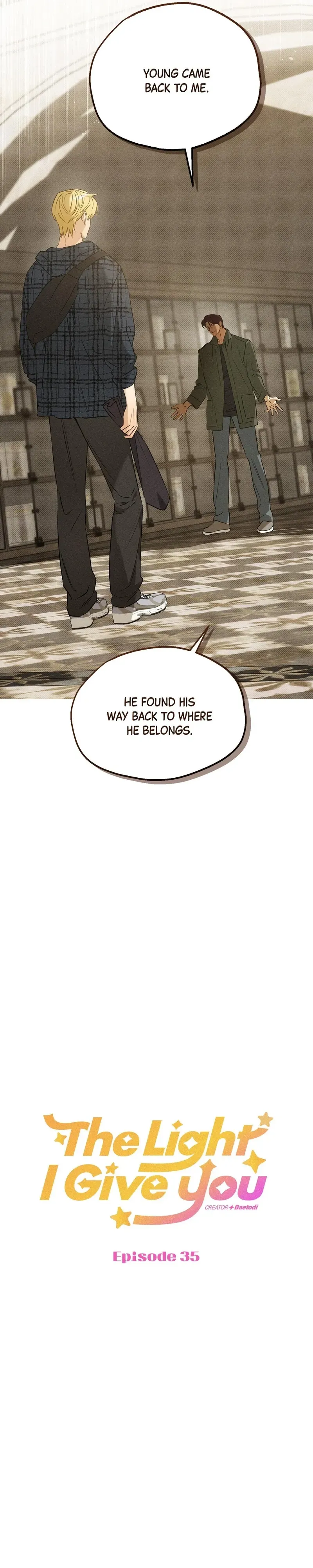 Read The Light I Give You chapter 35 image 2 on Lezhin
