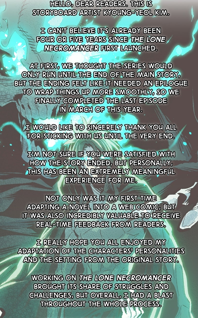 The Lone Necromancer Afterword page 7 - 