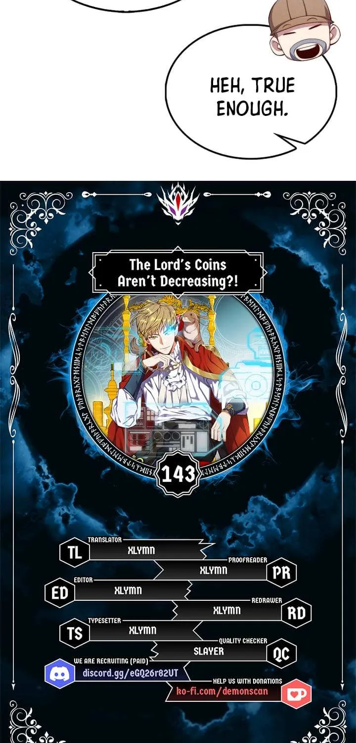 Read The Lord’s Coins Aren’t Decreasing?! chapter 143 image 4 on Lezhin