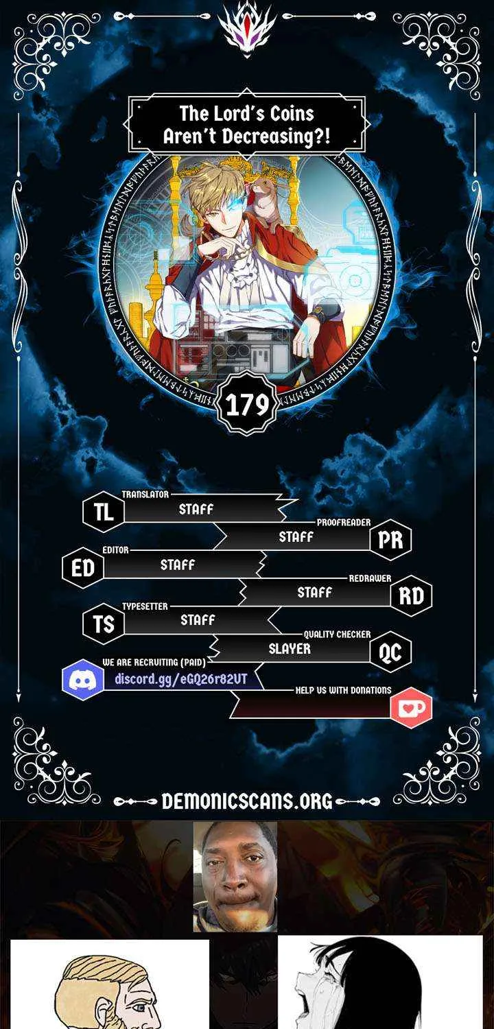 Read The Lord’s Coins Aren’t Decreasing?! chapter 179 image 1 on Lezhin