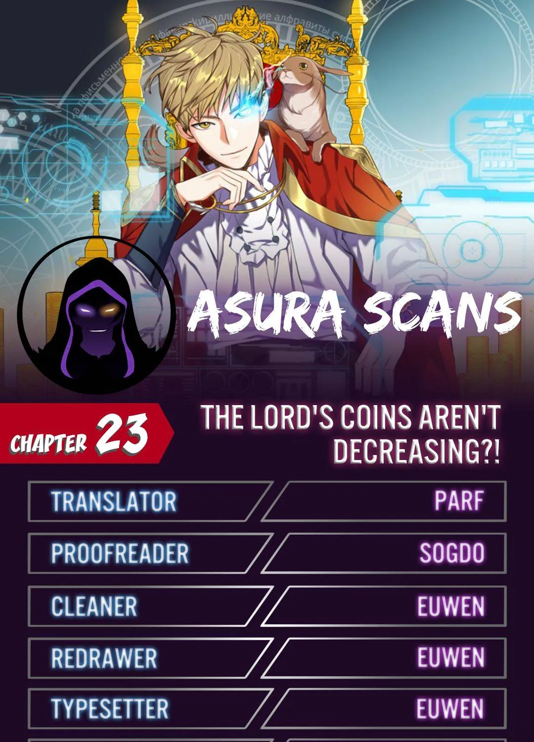 Read The Lord’s Coins Aren’t Decreasing?! chapter 23 image 0 on Lezhin