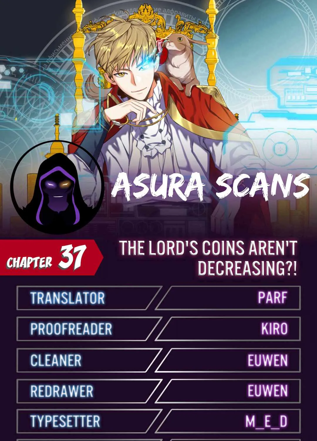 Read The Lord’s Coins Aren’t Decreasing?! chapter 37 image 0 on Lezhin