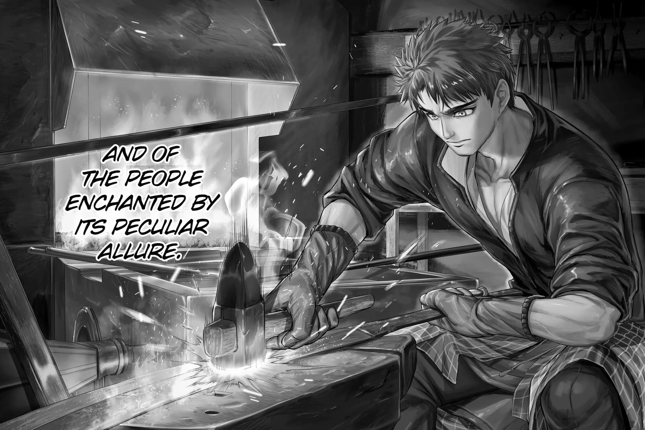 Read The Magic Swordsmith chapter 1 image 14 on Lezhin