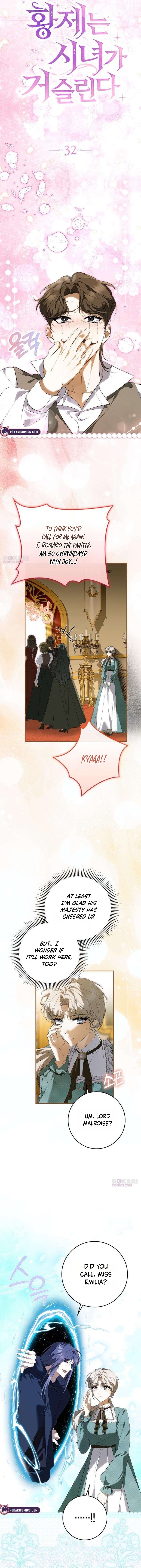 Read The Maid Gets on the Emperor’s Nerves chapter 32 image 2 on Lezhin