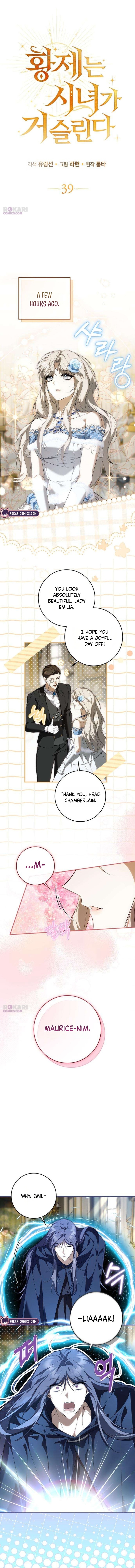 Read The Maid Gets on the Emperor’s Nerves chapter 39 image 5 on Lezhin