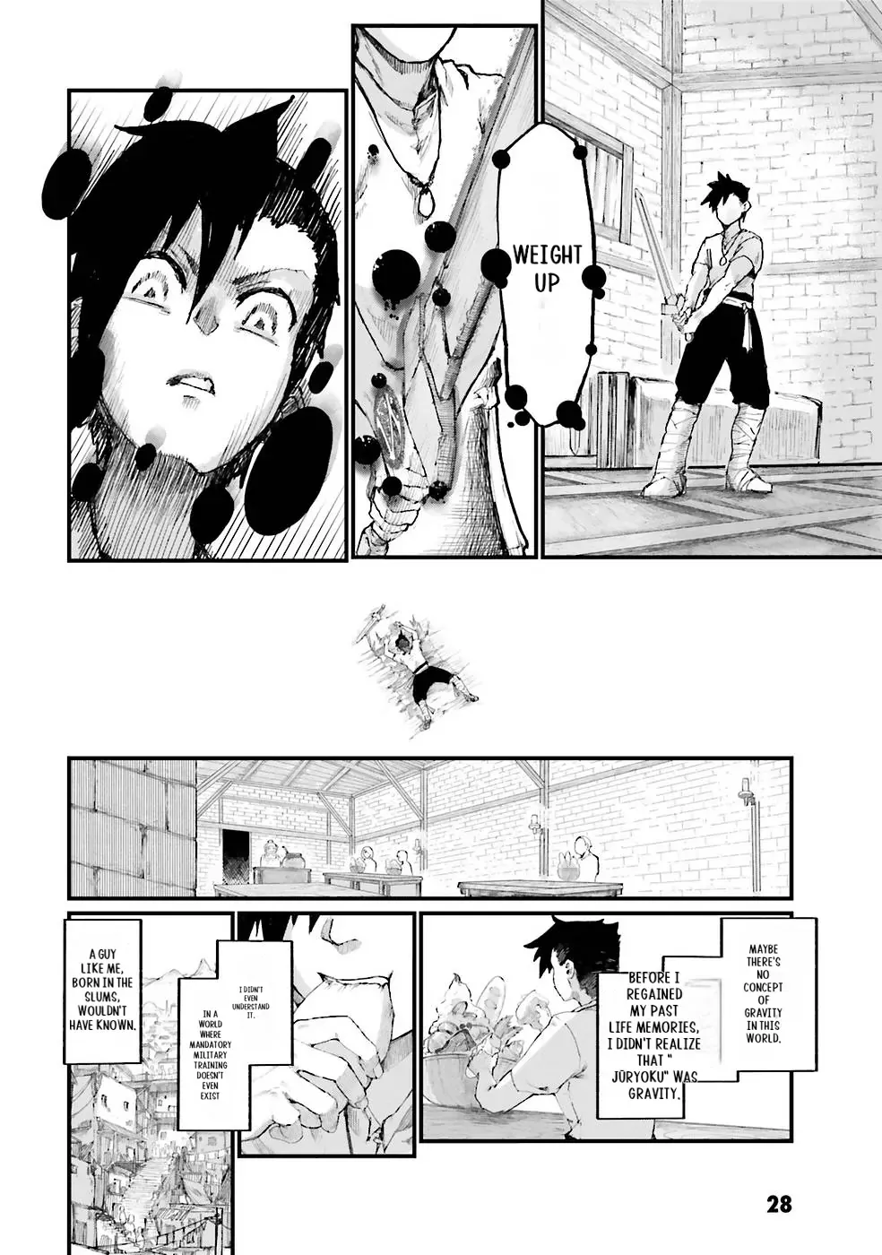 Read The Man Given "Slow Magic" will become Unparalleled with the Gravity Magic chapter 1 image 29 on Lezhin