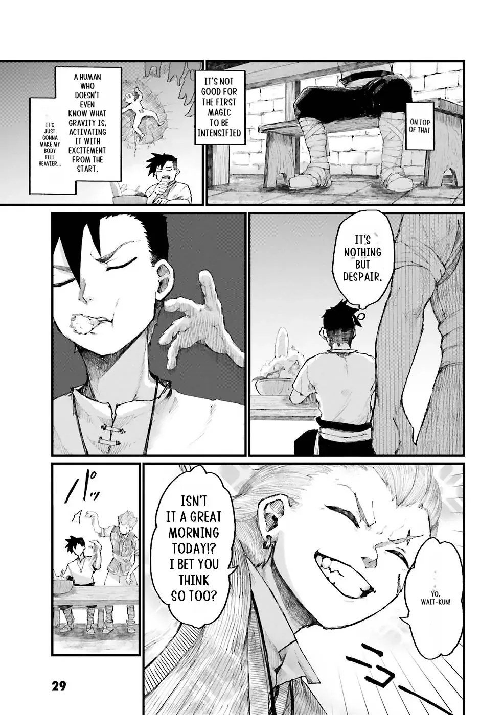 Read The Man Given "Slow Magic" will become Unparalleled with the Gravity Magic chapter 1 image 30 on Lezhin