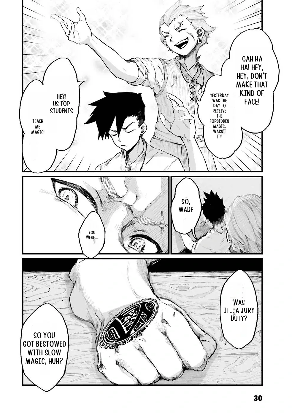 Read The Man Given "Slow Magic" will become Unparalleled with the Gravity Magic chapter 1 image 31 on Lezhin