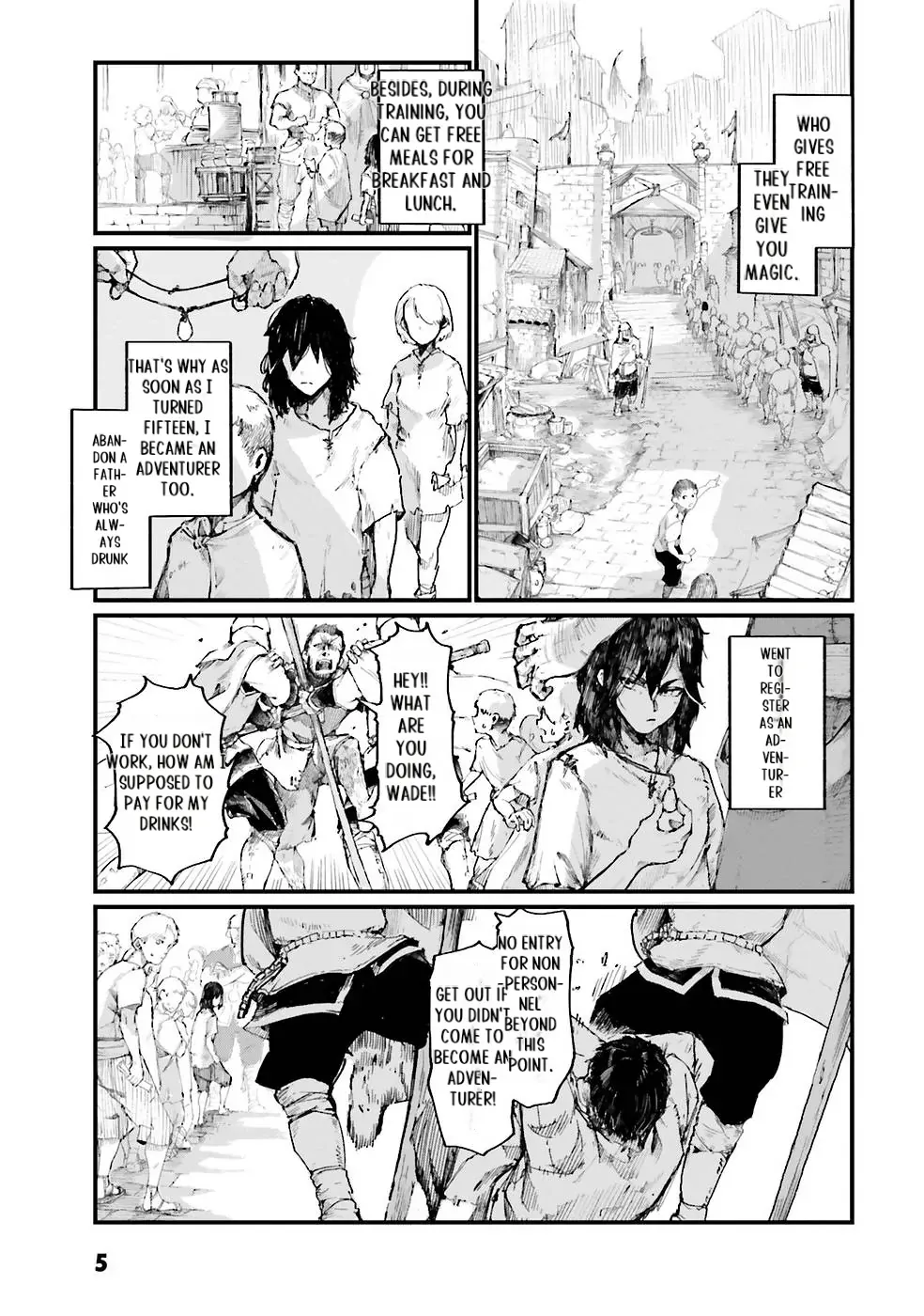 Read The Man Given "Slow Magic" will become Unparalleled with the Gravity Magic chapter 1 image 6 on Lezhin