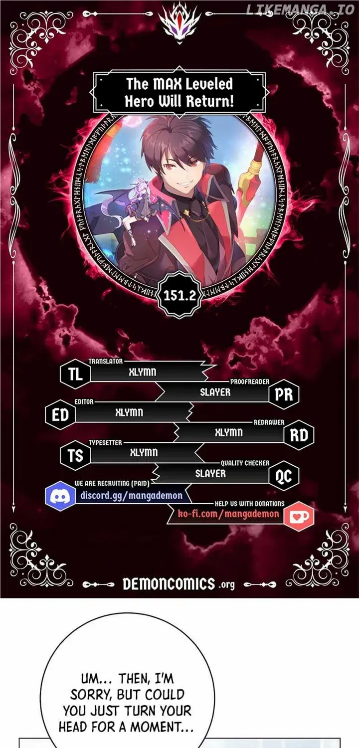 Read The Max Level Hero Has Returned! chapter 151.2 image 1 on Lezhin