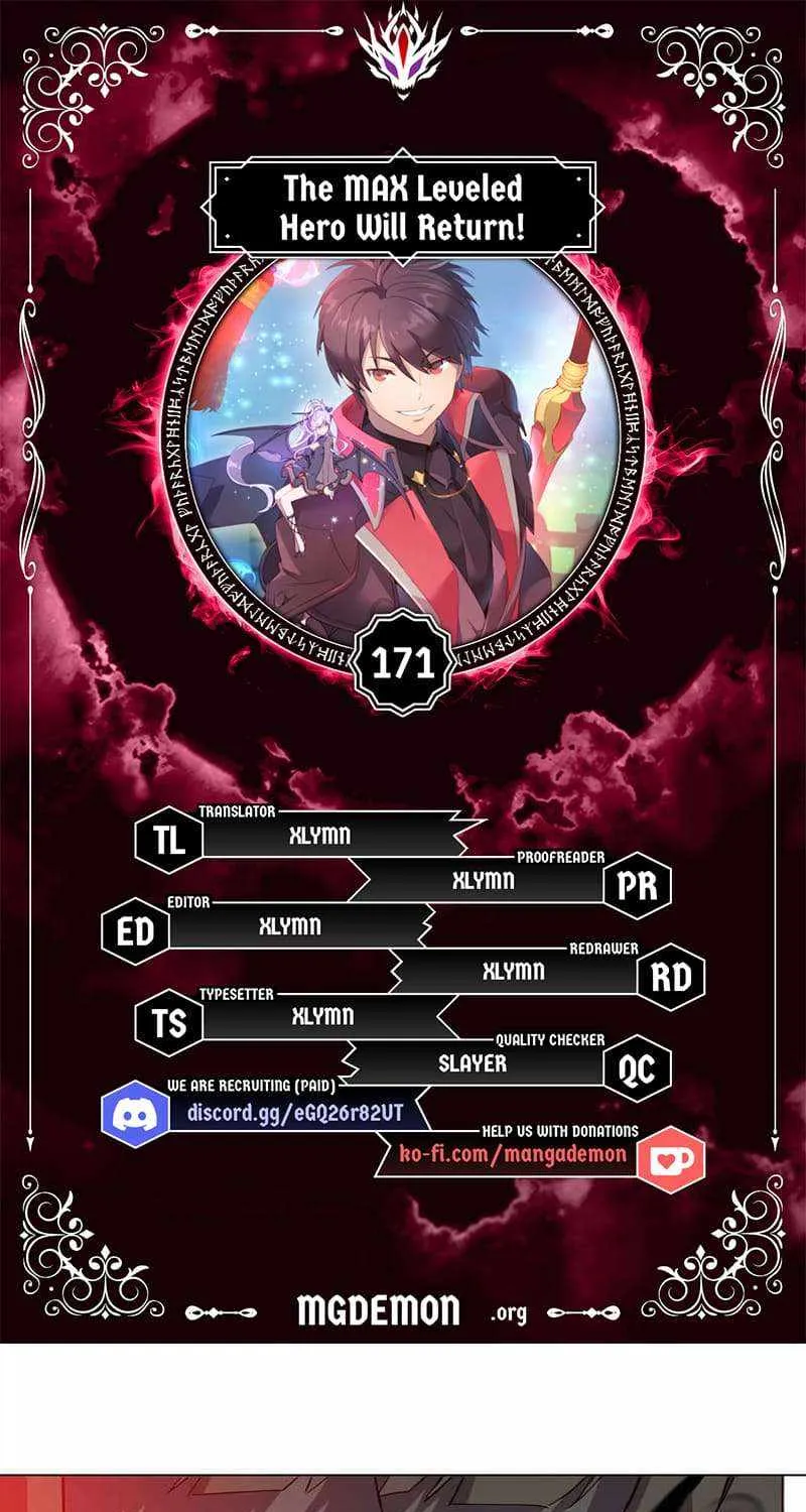 Read The Max Level Hero Has Returned! chapter 171 image 0 on Lezhin