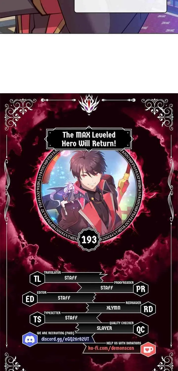 Read The Max Level Hero Has Returned! chapter 193 image 3 on Lezhin