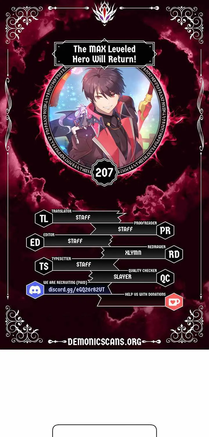 Read The Max Level Hero Has Returned! chapter 207 image 8 on Lezhin