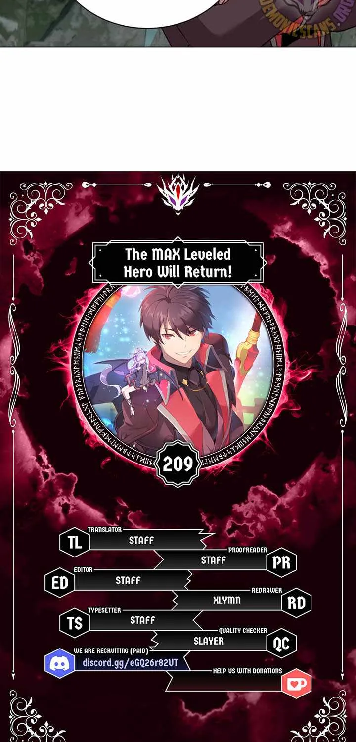 Read The Max Level Hero Has Returned! chapter 209 image 14 on Lezhin
