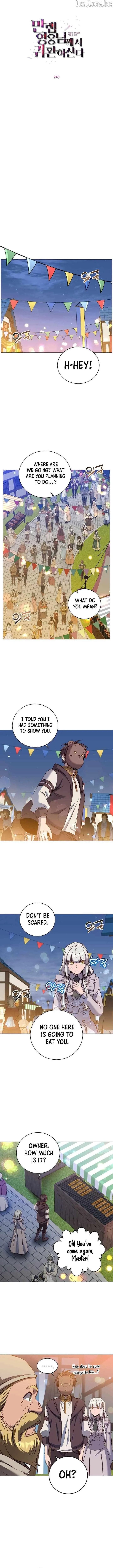 Read The Max Level Hero Has Returned! chapter 243 image 3 on Lezhin