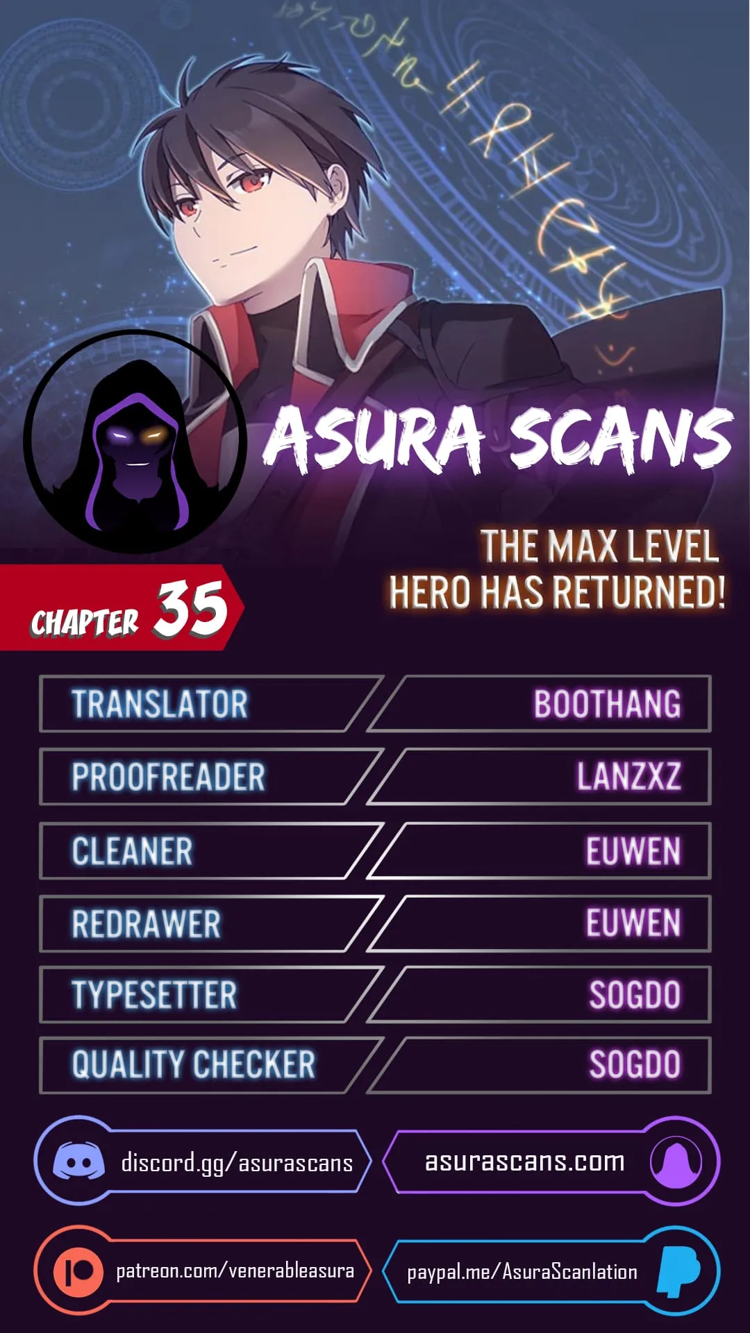 Read The Max Level Hero Has Returned! chapter 34.99 image 0 on Lezhin
