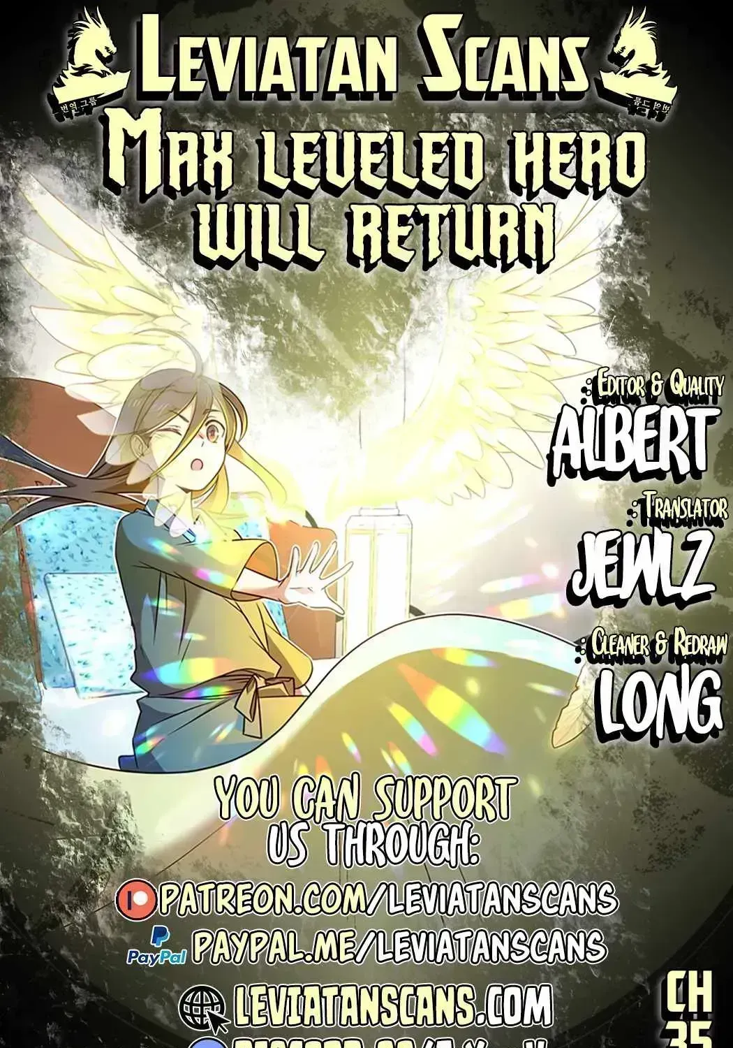Read The Max Level Hero Has Returned! chapter 35.7 image 0 on Lezhin