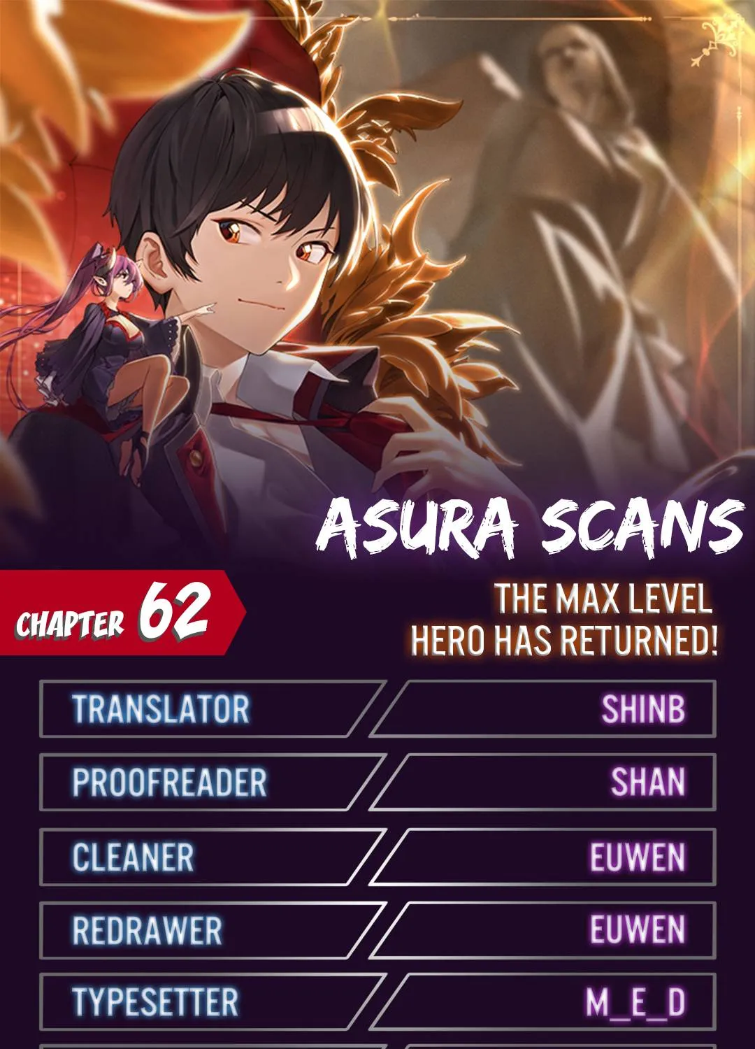 Read The Max Level Hero Has Returned! chapter 62 image 0 on Lezhin
