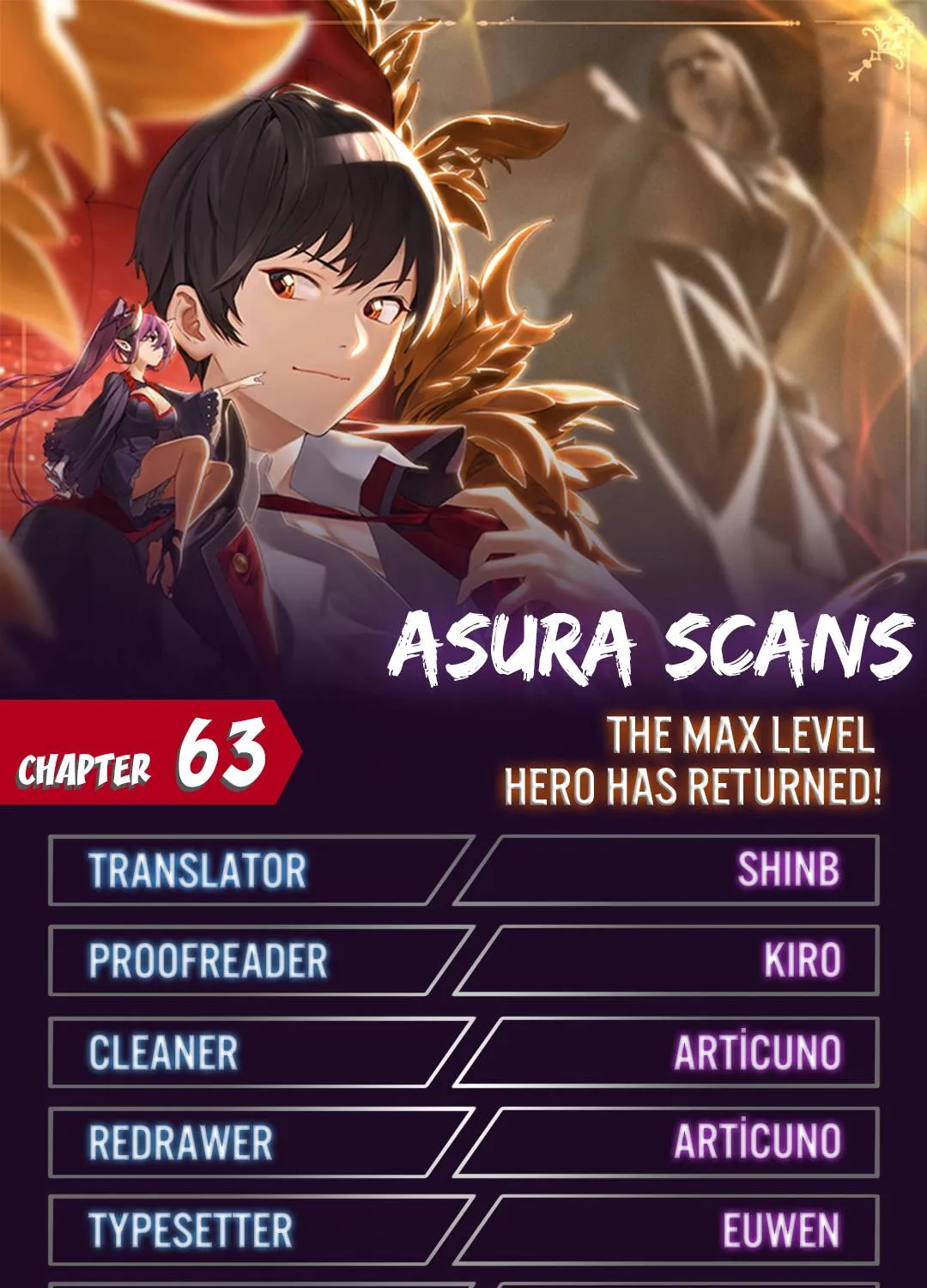 Read The Max Level Hero Has Returned! chapter 63 image 0 on Lezhin