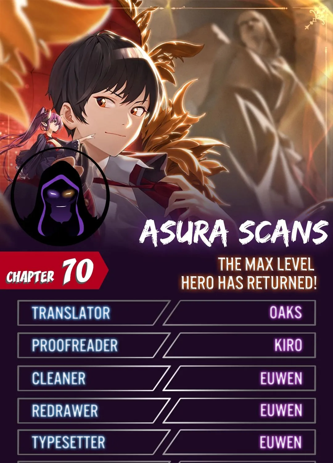 Read The Max Level Hero Has Returned! chapter 70 image 0 on Lezhin