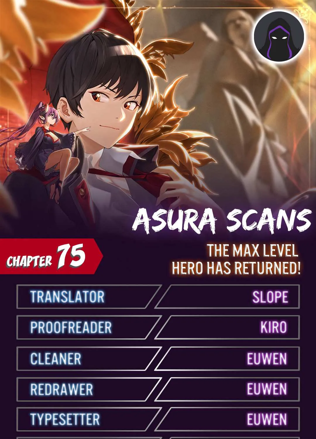 Read The Max Level Hero Has Returned! chapter 75 image 0 on Lezhin
