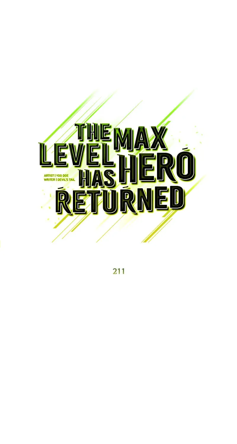 Read The Max Level Hero Strikes Back! chapter 211 image 15 on Lezhin