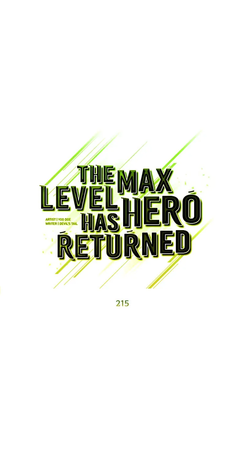 Read The Max Level Hero Strikes Back! chapter 215 image 15 on Lezhin