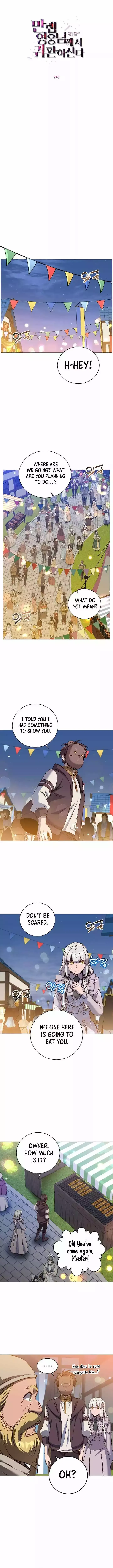 Read The Max Level Hero Strikes Back! chapter 243 image 3 on Lezhin